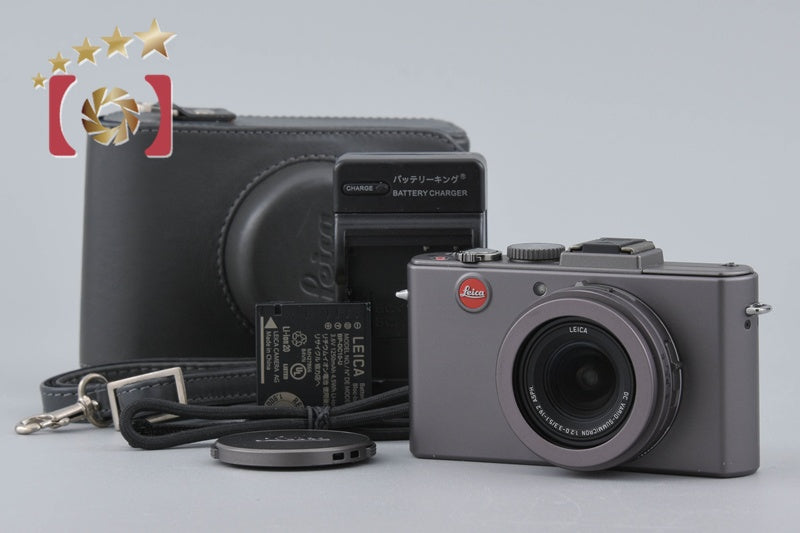 【希少 限定1000台】LEICA ライカ D-Lux5 チタン Leica D-LUX5 チタンカラー【完動品】▪️オールドコンデジ