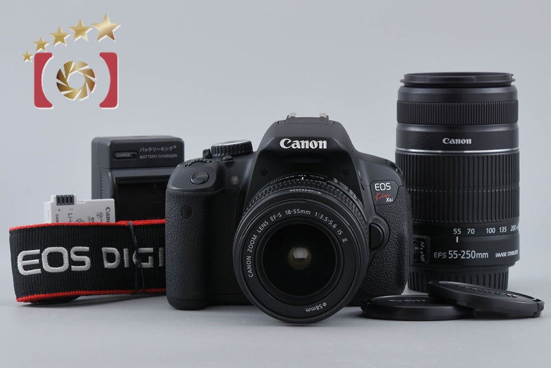Canon 5DMarkⅢ 中古シャッター20万回以上切ってます。 中古】Canon キヤノン EOS Kiss X6i ダブルズームキット シャッター
