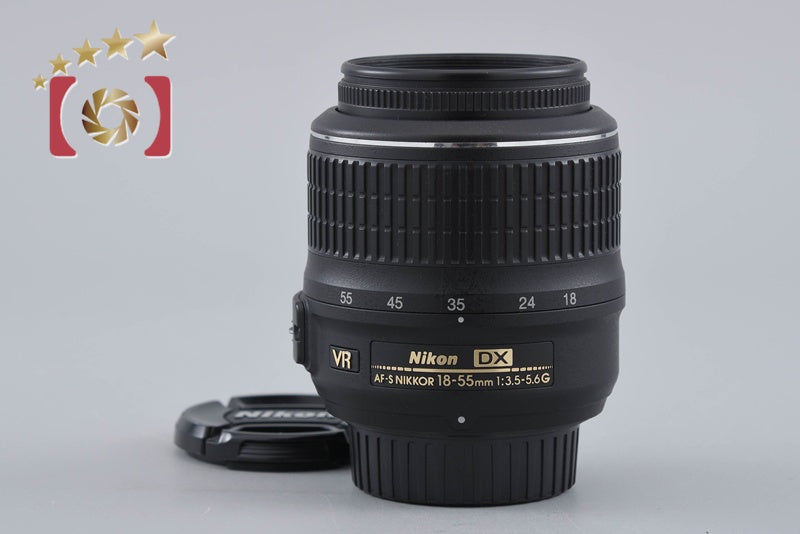 中古】Nikon ニコン AF-S DX NIKKOR 18-55mm f/3.5-5.6 G VR – Five