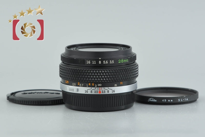 中古】OLYMPUS オリンパス G.ZUIKO AUTO-W 28mm f/3.5 – Five Star