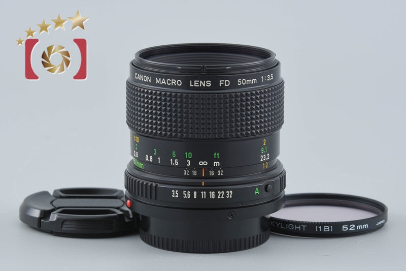 中古】Canon キヤノン New FD 50mm f/3.5 MACRO – Five Star Camera