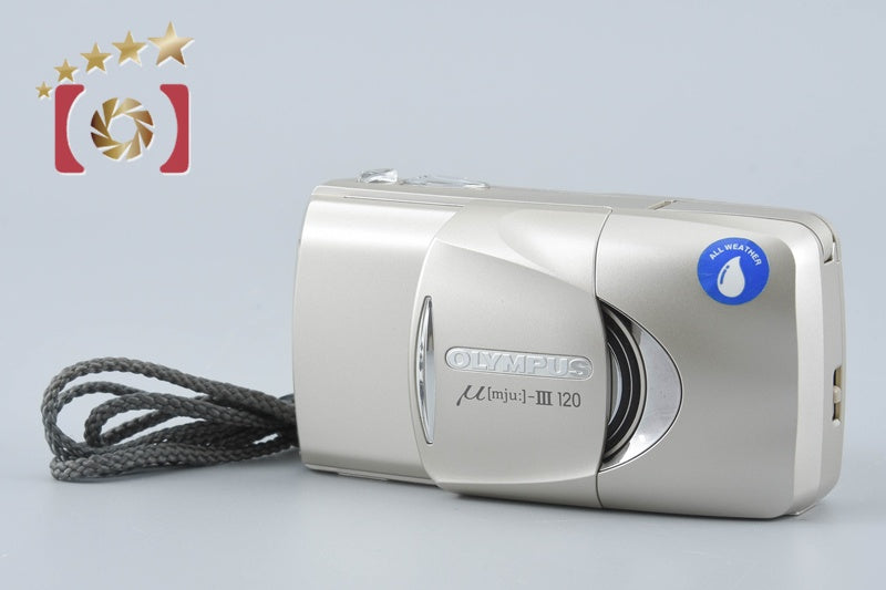 中古】OLYMPUS オリンパス μ[mju:]-III ミューIII 120 コンパクト
