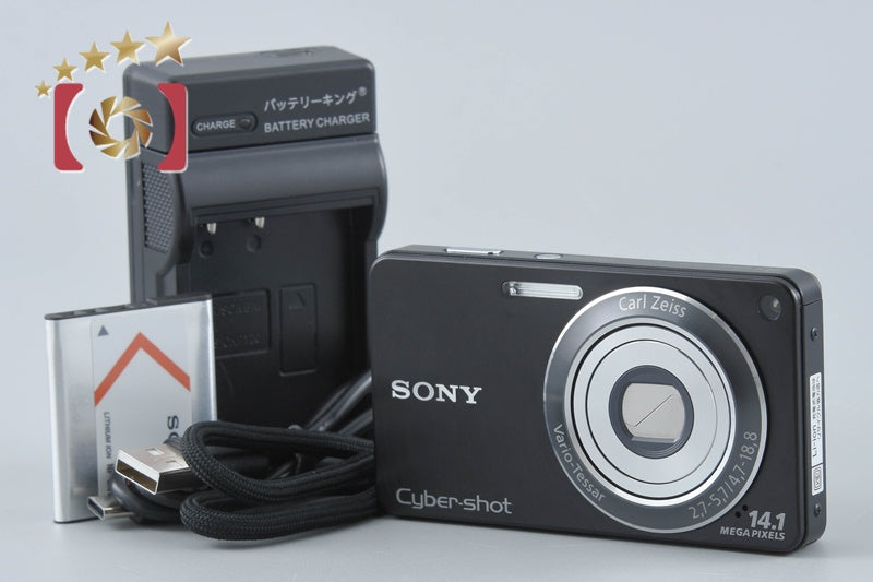 中古】SONY ソニー Cyber-shot DSC-W350 ブラック コンパクトデジタル