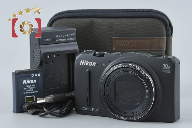 中古】Nikon ニコン COOLPIX S9700 プレシャスブラック コンパクト
