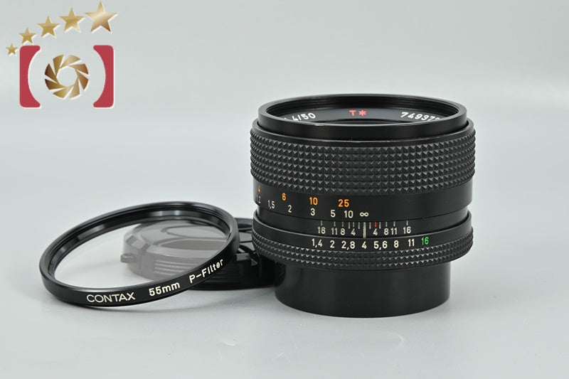 中古】CONTAX コンタックス Carl Zeiss Planar 50mm f/1.4 T* MMJ