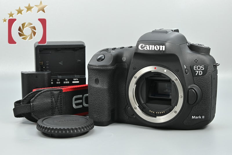 中古】Canon キヤノン EOS 7D Mark II デジタル一眼レフカメラ – Five