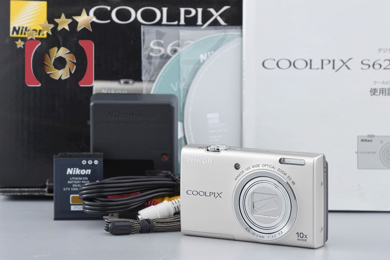 中古】Nikon ニコン COOLPIX S6200 プラチナムシルバー コンパクト