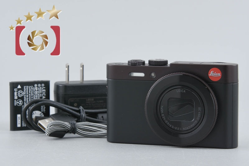 中古】Leica ライカ C Typ 112 ダークレッド コンパクトデジタルカメラ