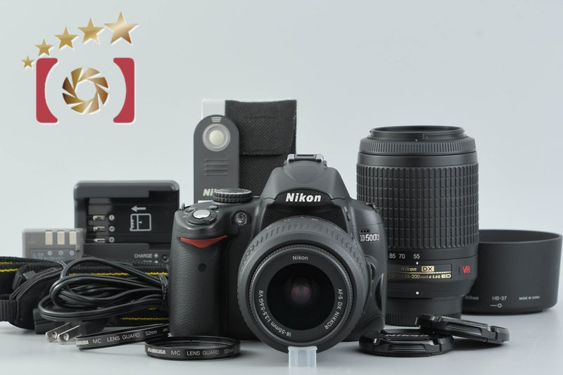 中古】Nikon ニコン D5000 ダブルズームレンズキット – Five Star
