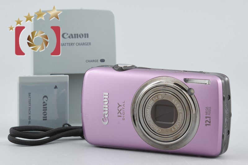 中古】Canon キヤノン IXY Digital 930 IS パープル コンパクト
