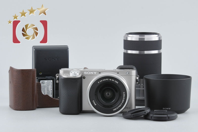 中古】SONY ソニー α6000 ILCE-6000 ダブルズームレンズキット