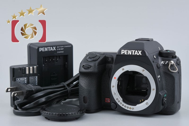 【シャッター数1016回】PENTAX K-7 付属品多数 未使用ストラップ付き 中古】PENTAX ペンタックス K-7 デジタル一眼レフカメラ シャッター
