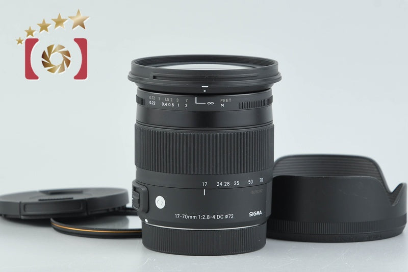 中古】SIGMA シグマ 17-70mm f/2.8-4 DC MACRO OS HSM Contemporary 