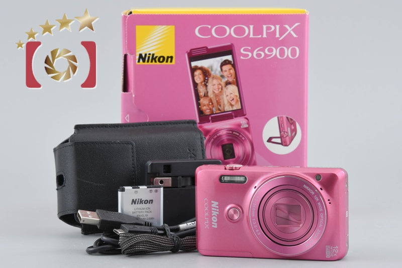 【中古品】Nikon COOLPIX s6900 グロッシーピンク 中古】Nikon ニコン COOLPIX S6900 グロッシーピンク コンパクト