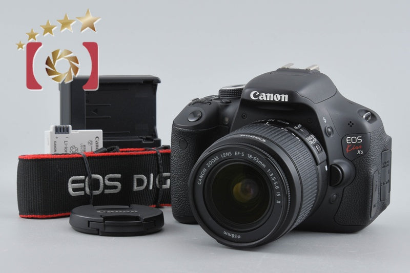 中古】Canon キヤノン EOS Kiss X5 EF-S 18-55 IS II レンズキット 