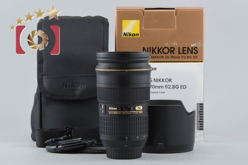 中古】Nikon ニコン AF-S NIKKOR 24-70mm f/2.8 G ED 元箱付き – Five 