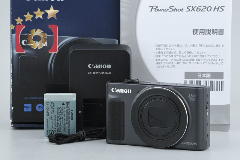 中古】Canon キヤノン PowerShot SX620 HS ブラック コンパクト 