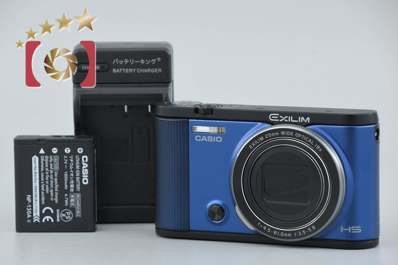 【美品 動確済】 CASIO EXILIM EX-ZR1600 ブルー　青 EX-ZR1600 | HIGH SPEED | デジタルカメラ | CASIO