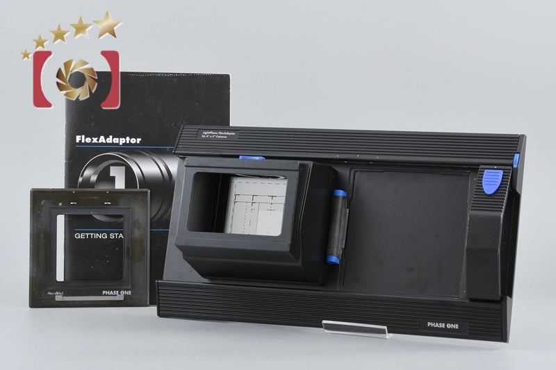 Used] PHASE ONE Light Phase Flex Adapter Digital Back → 4x5