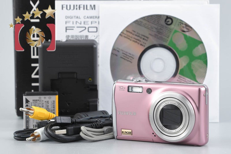 中古】FUJIFILM 富士フイルム FinePix F70EXR ピンク コンパクト