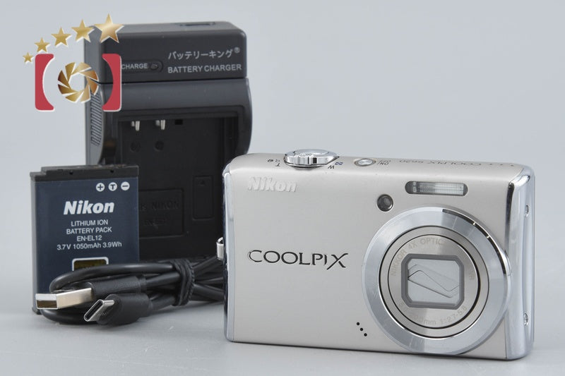 中古】Nikon ニコン COOLPIX S620 シルバー コンパクトデジタルカメラ