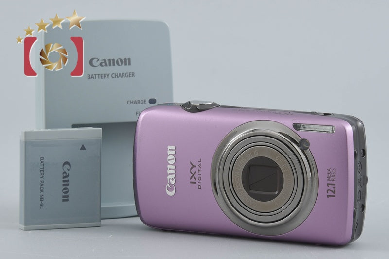 中古】Canon キヤノン IXY Digital 930 IS パープル コンパクト