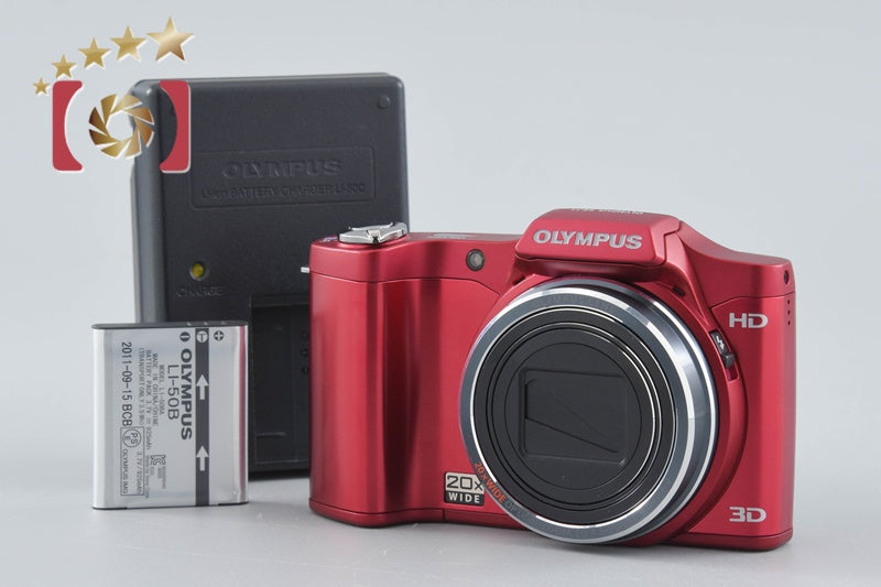 中古】OLYMPUS オリンパス SZ-11 レッド コンパクトデジタルカメラ