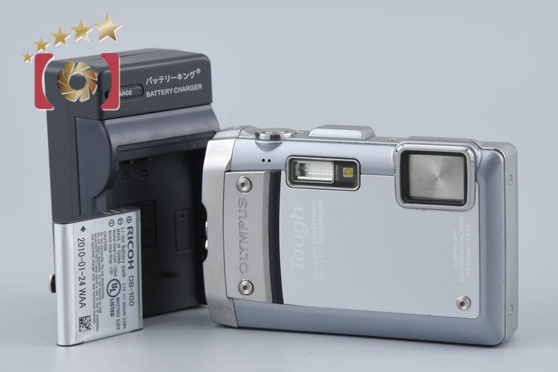 中古】OLYMPUS オリンパス TOUGH TG-810 シルバー コンパクトデジタル
