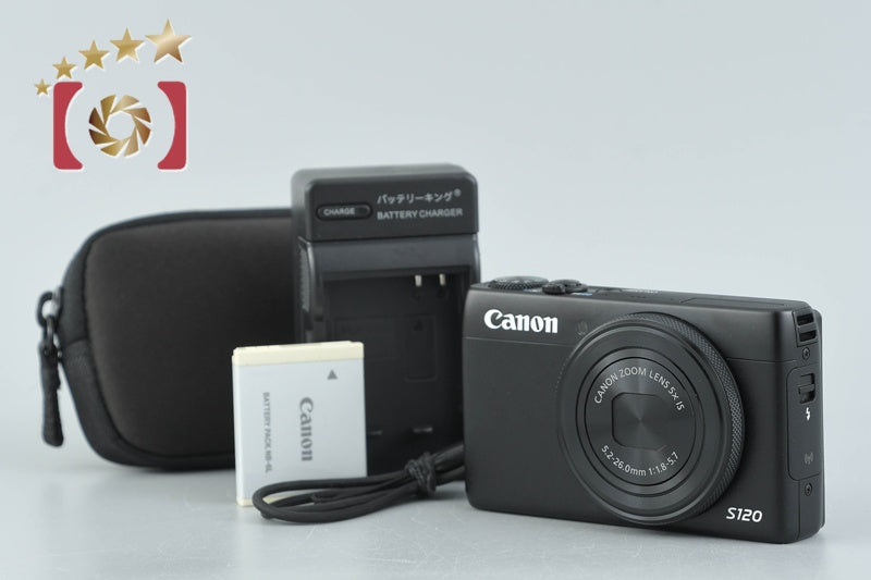 中古】Canon キヤノン PowerShot S120 ブラック コンパクトデジタル 