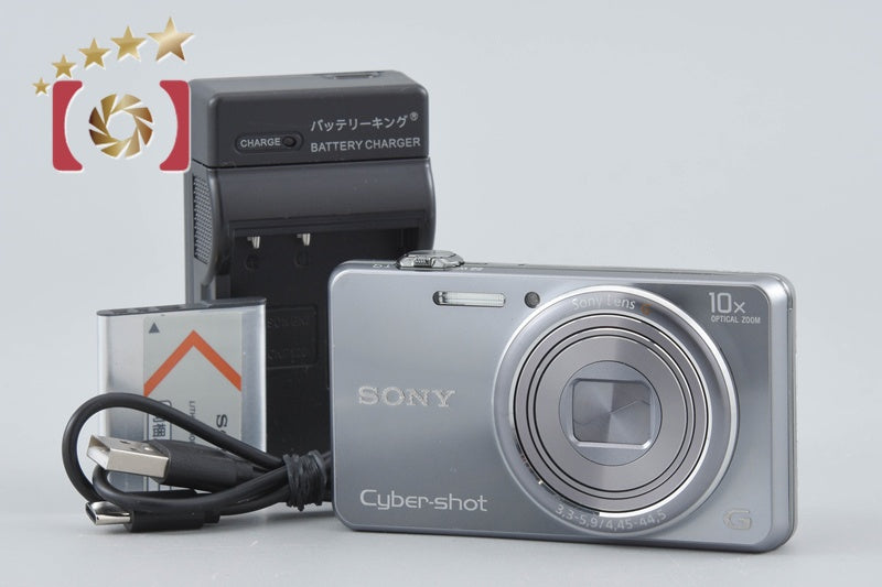 中古】SONY ソニー Cyber-shot DSC-WX100 シルバー コンパクトデジタル 