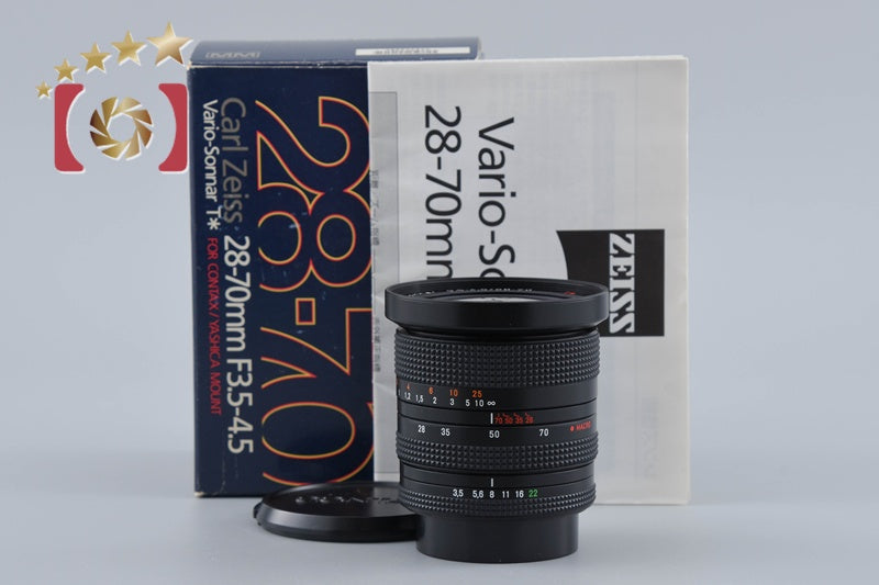 Contax Carl Zeiss Vario-Sonnar 28-70mm ZEISS Vario-Sonnar T* 28