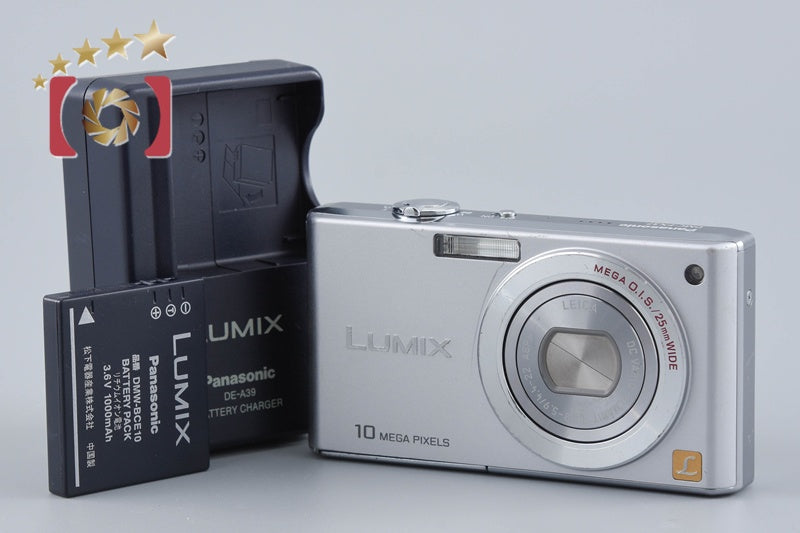 中古】Panasonic パナソニック LUMIX DMC-FX37 プレシャスシルバー 