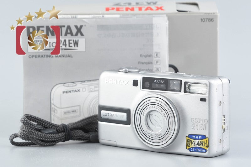 中古】PENTAX ペンタックス ESPIO 24EW シルバー コンパクトフィルム