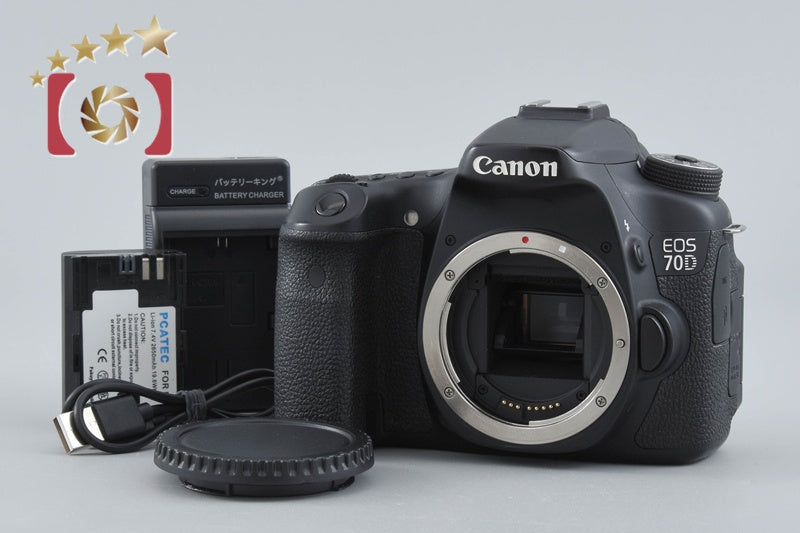 中古】Canon キヤノン EOS 70D デジタル一眼レフカメラ – Five Star 
