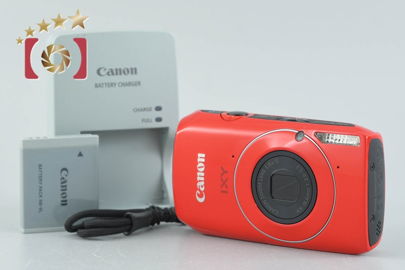 中古】Canon キヤノン IXY 30S レッド コンパクトデジタルカメラ 