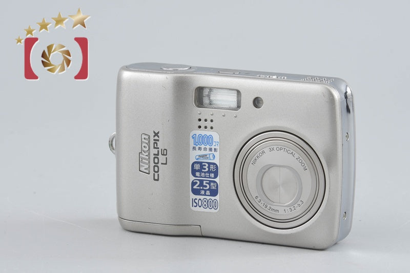 中古】Nikon ニコン COOLPIX L6 チタンシルバー コンパクトデジタル