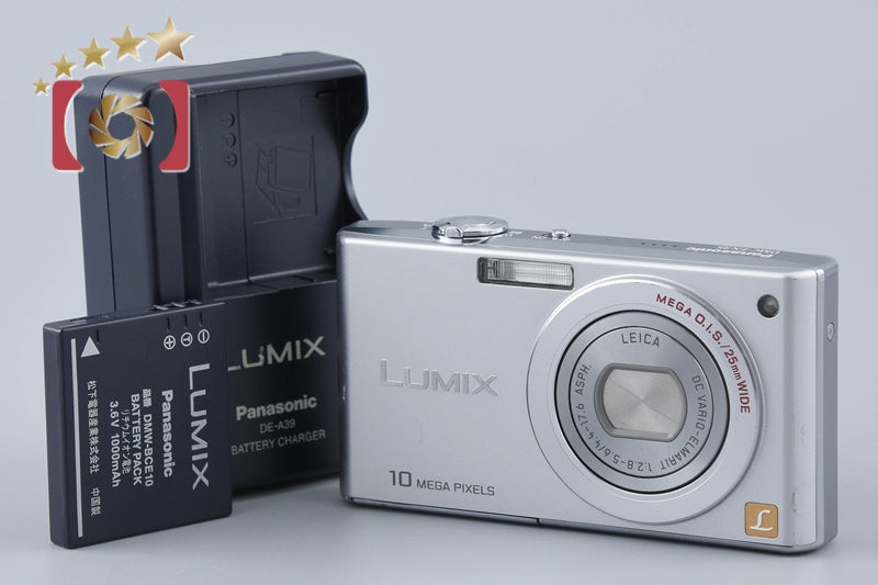 中古】Panasonic パナソニック LUMIX DMC-FX35 プレシャスシルバー