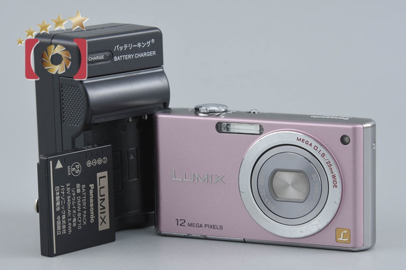 中古】Panasonic パナソニック LUMIX DMC-FX40 スイートピンク