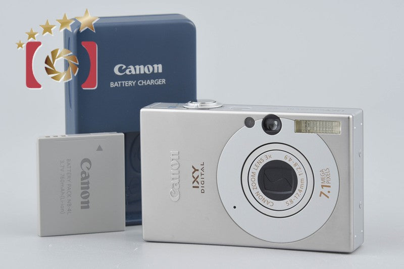 中古】Canon キヤノン IXY Digital 10 シルバー コンパクトデジタル