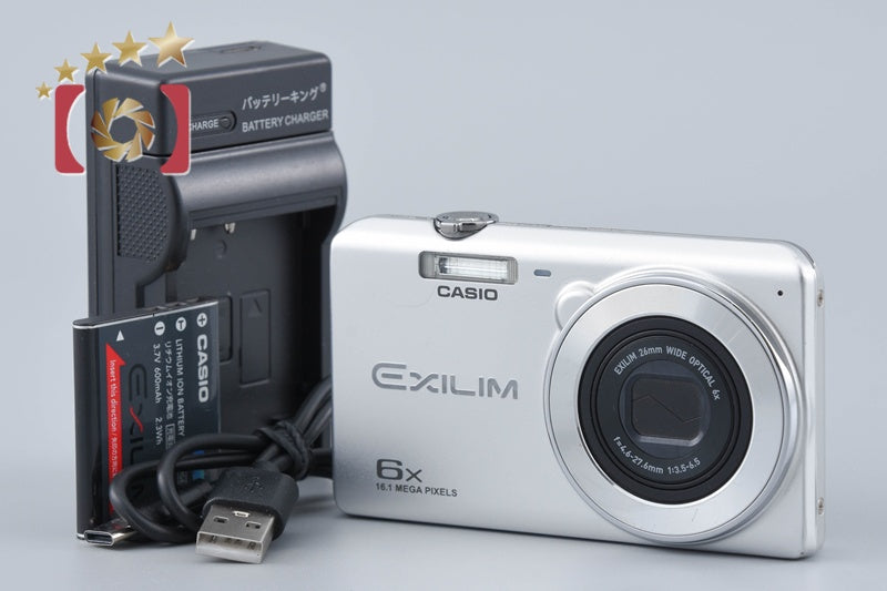 中古】Casio カシオ EXILIM EX-Z900 シルバー コンパクトデジタル 