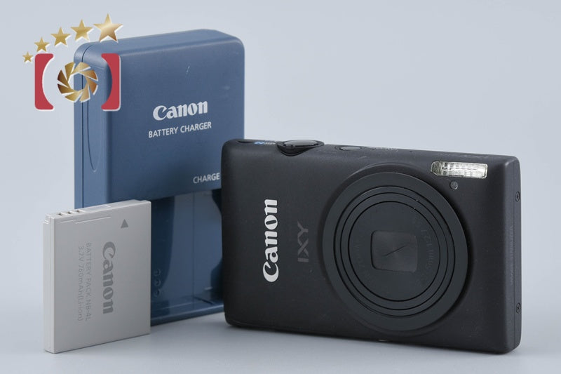 中古】Canon キヤノン IXY 410F ブラック コンパクトデジタルカメラ
