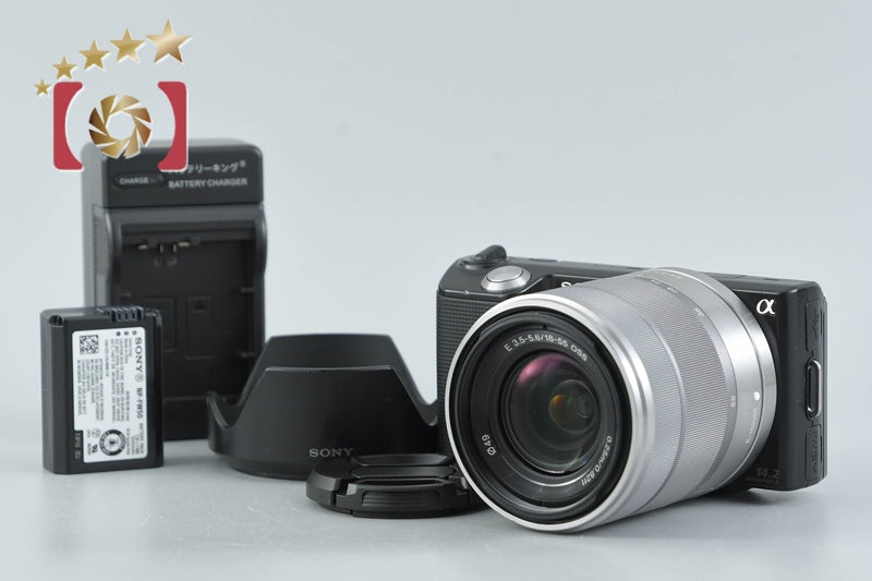 中古】SONY ソニー α NEX-5 ズームレンズキット ブラック – Five Star