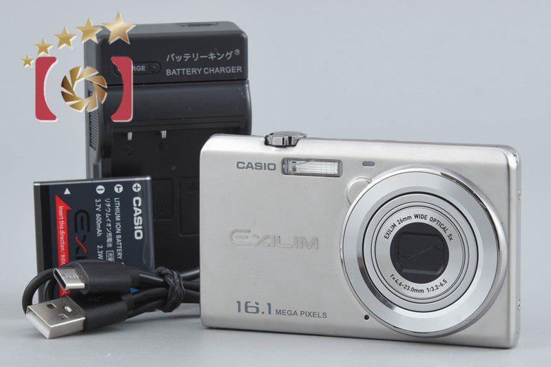 中古】CASIO カシオ EXILIM EX-ZS12 シルバー コンパクトデジタル