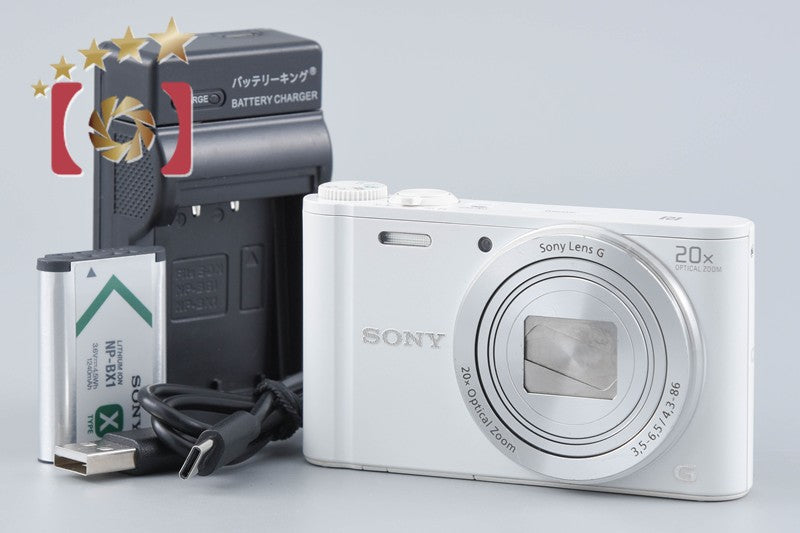 中古】SONY ソニー Cyber-shot DSC-WX350 ホワイト コンパクトデジタル