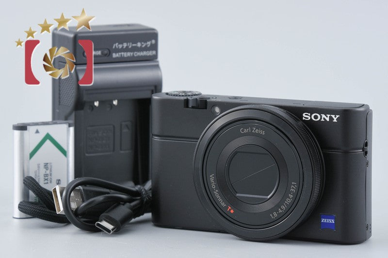 中古】SONY ソニー Cyber-Shot DSC-RX100 ブラック デジタルスチル