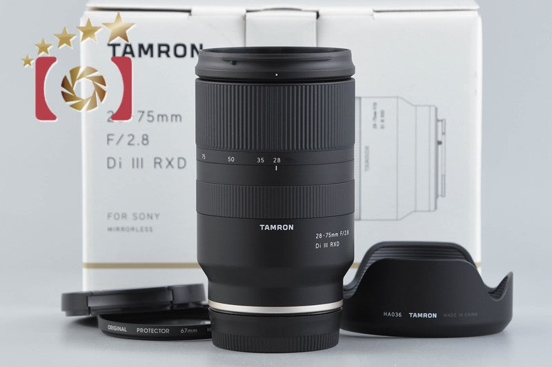 中古】TAMRON タムロン A036 28-75mm f/2.8 Di III RXD ソニーE