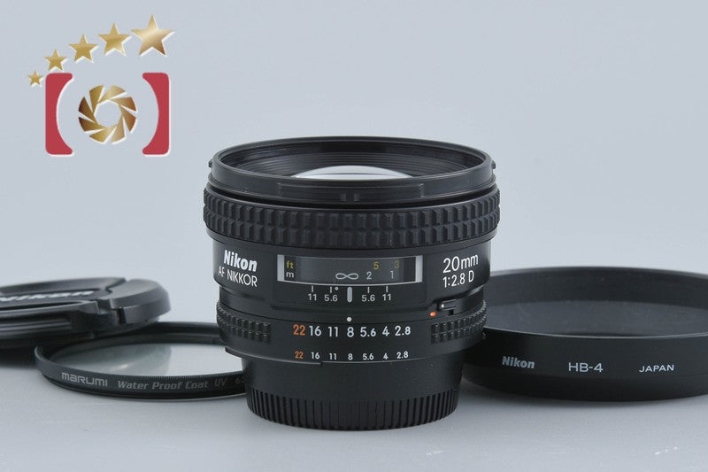 中古】Nikon ニコン AF NIKKOR 20mm f/2.8 D – Five Star Camera