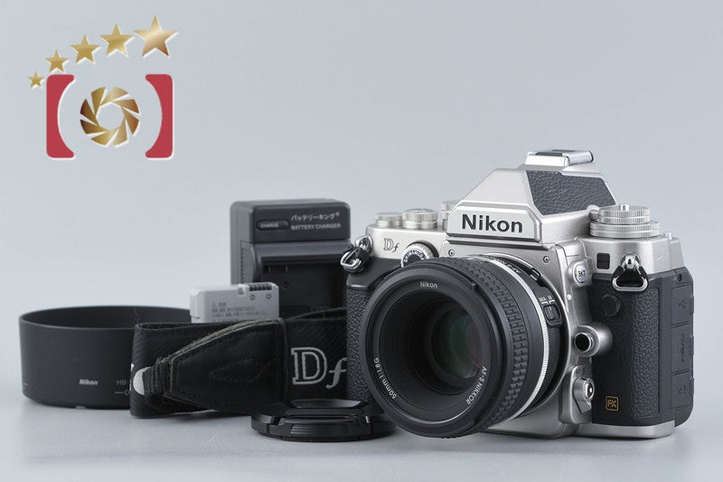 中古】Nikon ニコン Df 50mm f/1.8 G Special Edition キット シルバー