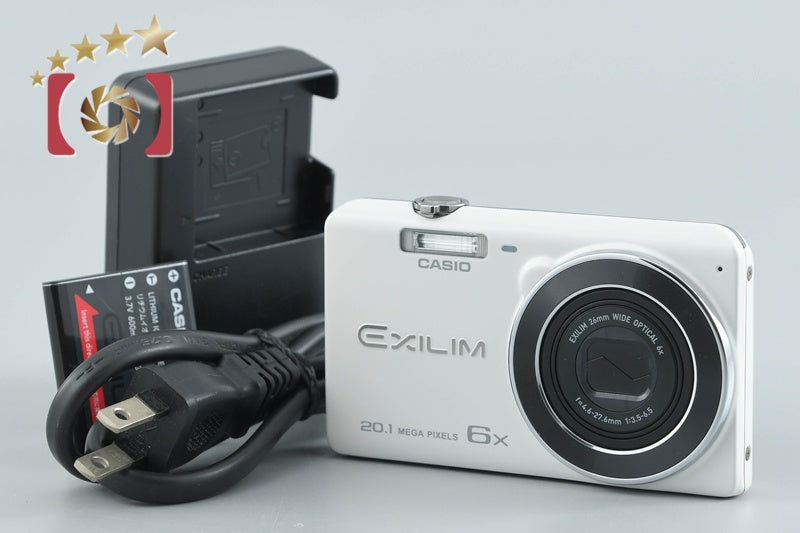 中古】CASIO カシオ EXILIM EX-ZS35 ホワイト コンパクトデジタル
