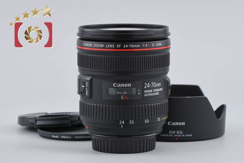 中古】Canon キヤノン EF 24-70mm f/4 L IS USM – Five Star Camera